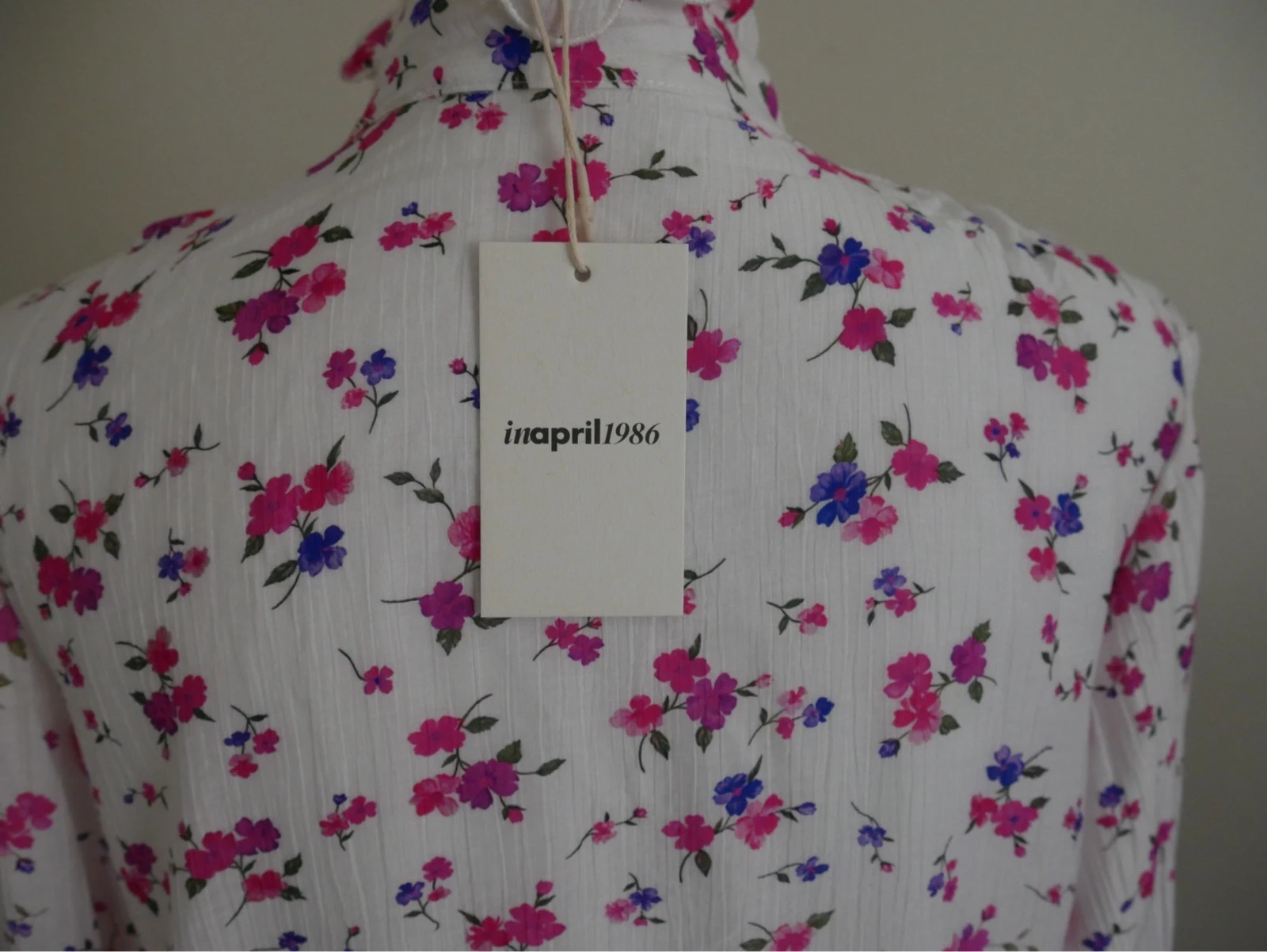 Lichte gebloemde blouse nieuw maat S – photo 3